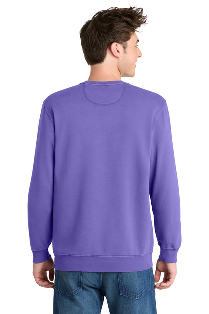 Port & Co Beach Wash Garment-Dyed Crewneck Sweatshirt PC098