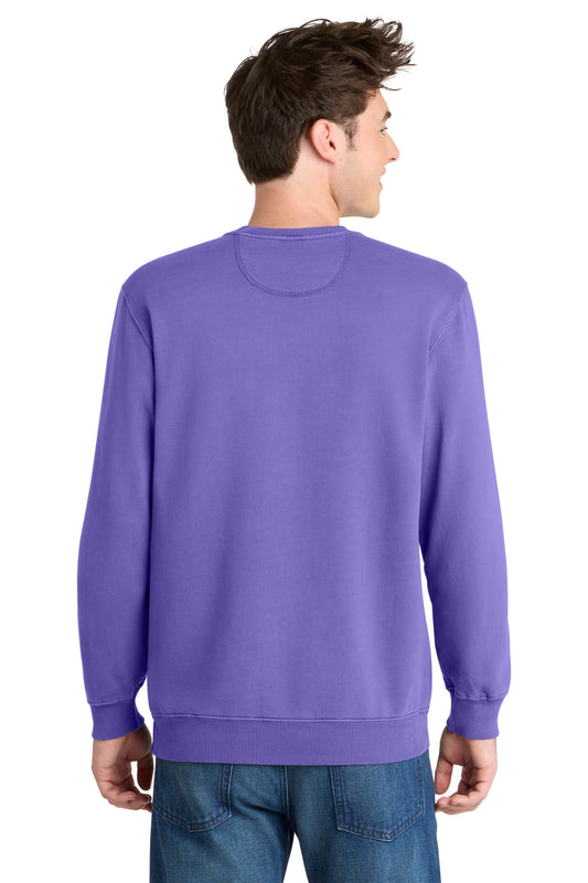 Port & Co Beach Wash Garment-Dyed Crewneck Sweatshirt PC098