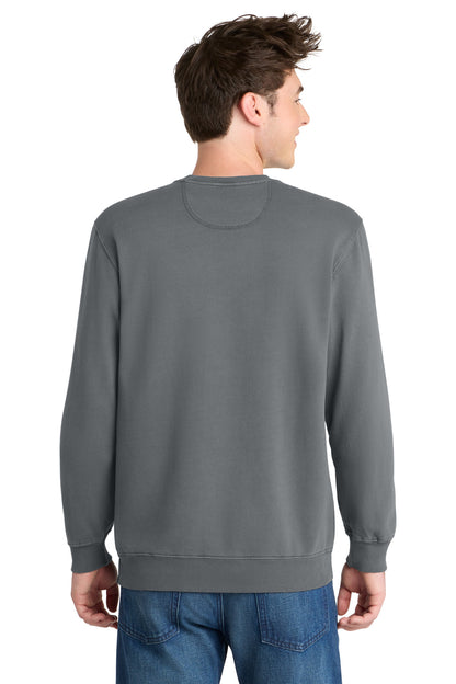 Port & Co Beach Wash Garment-Dyed Crewneck Sweatshirt PC098