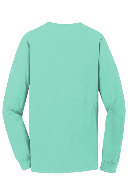 Port & Co Beach Wash Garment-Dyed Long Sleeve Tee PC099LS