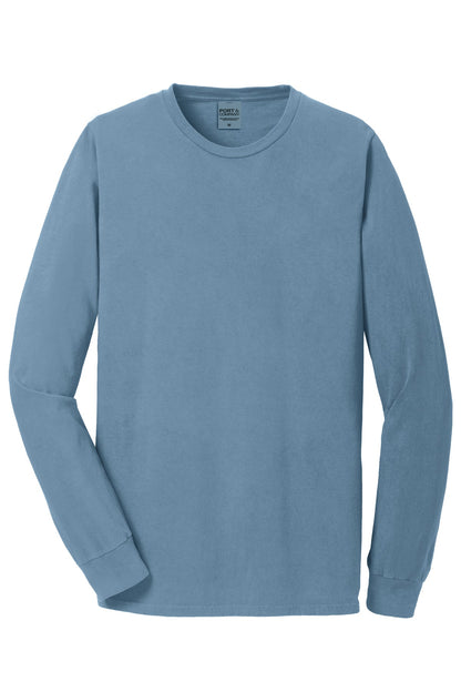 Port & Co Beach Wash Garment-Dyed Long Sleeve Tee PC099LS