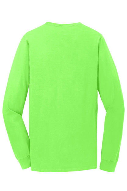 Port & Co Beach Wash Garment-Dyed Long Sleeve Tee PC099LS