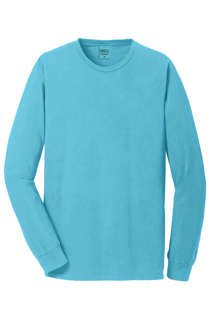 Port & Co Beach Wash Garment-Dyed Long Sleeve Tee PC099LS