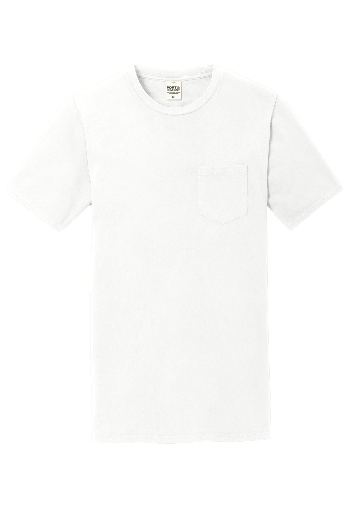 Port & Co Beach Wash Garment-Dyed Pocket Tee.  PC099P