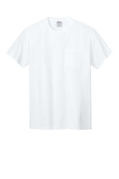 Port & Co Beach Wash Garment-Dyed Pocket Tee.  PC099P