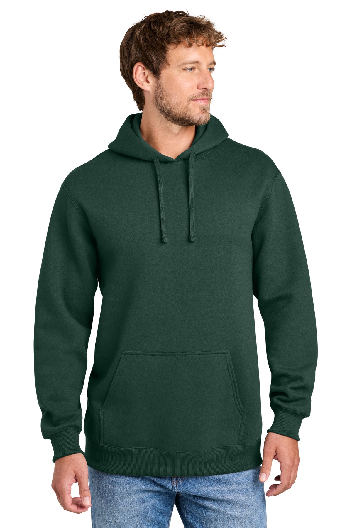 Port & Co Foundation Fleece Pullover Hooded Sweatshirt PC107H