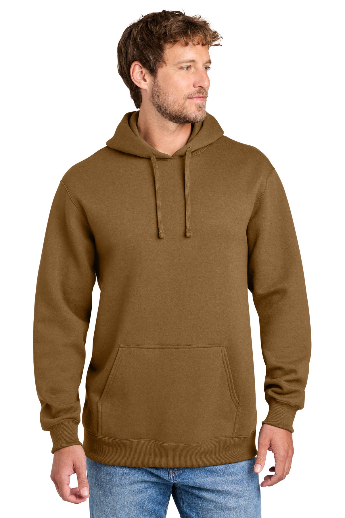 Port & Co Foundation Fleece Pullover Hooded Sweatshirt PC107H