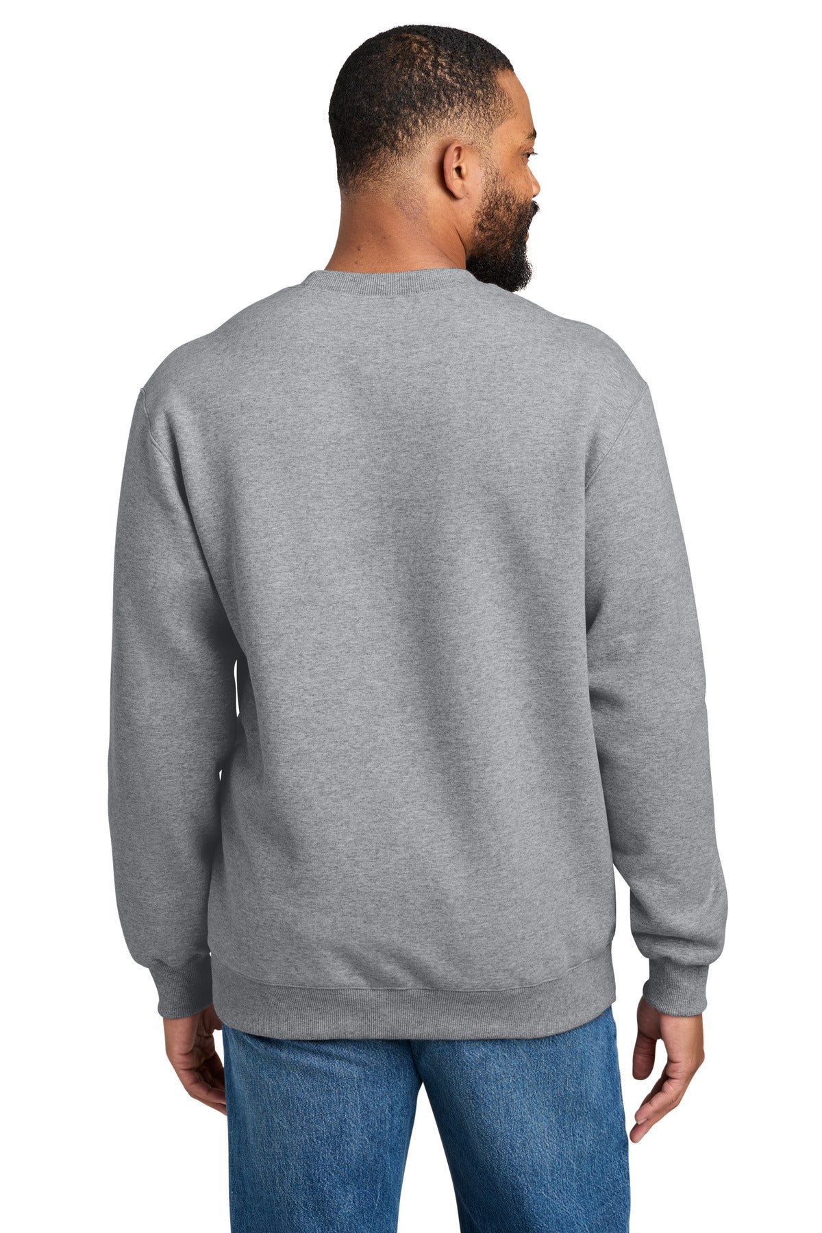 Port & Co Foundation Fleece Pullover Crewneck Sweatshirt PC107