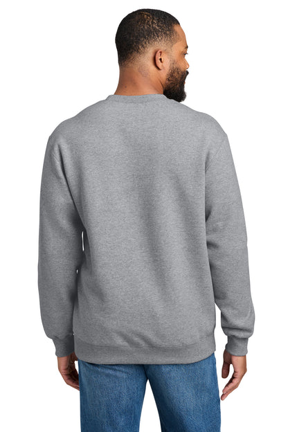 Port & Co Foundation Fleece Pullover Crewneck Sweatshirt PC107