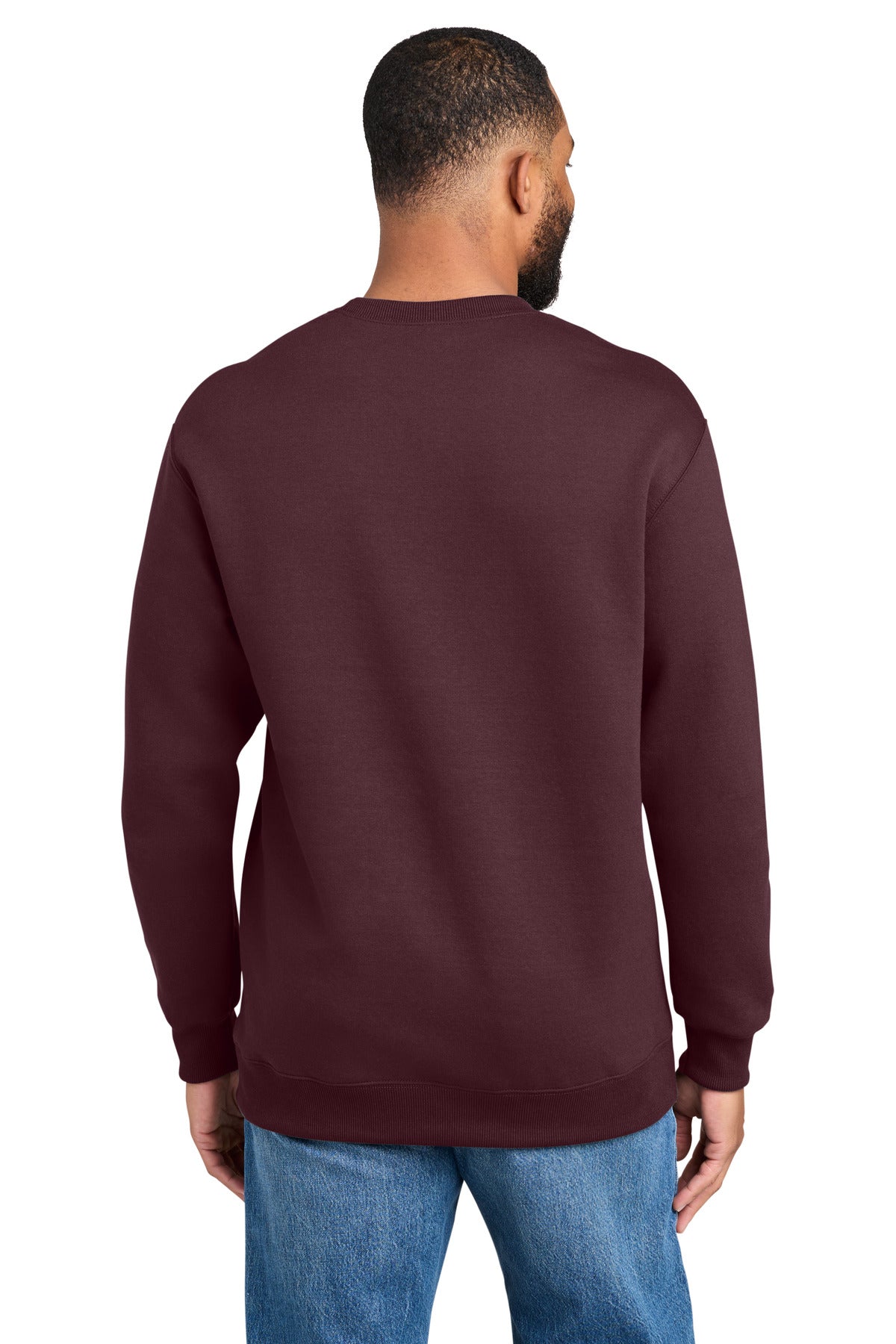Port & Co Foundation Fleece Pullover Crewneck Sweatshirt PC107