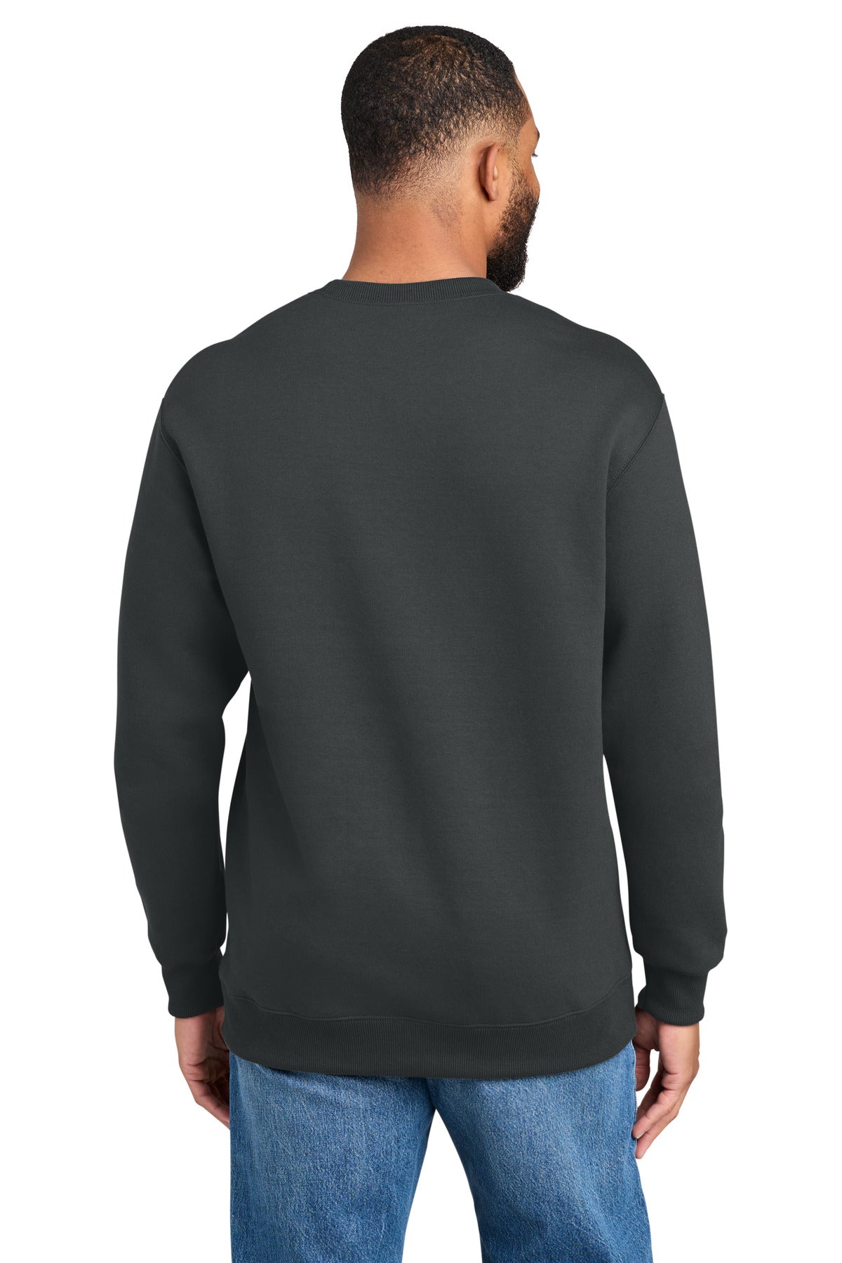 Port & Co Foundation Fleece Pullover Crewneck Sweatshirt PC107