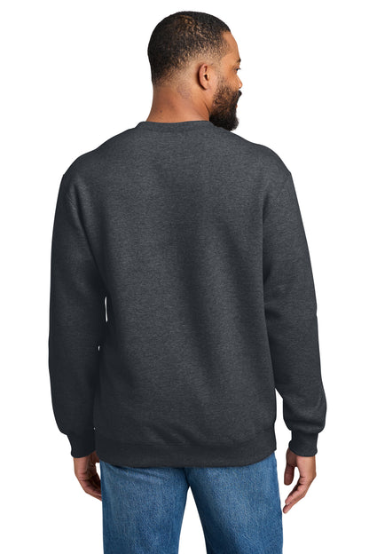 Port & Co Foundation Fleece Pullover Crewneck Sweatshirt PC107