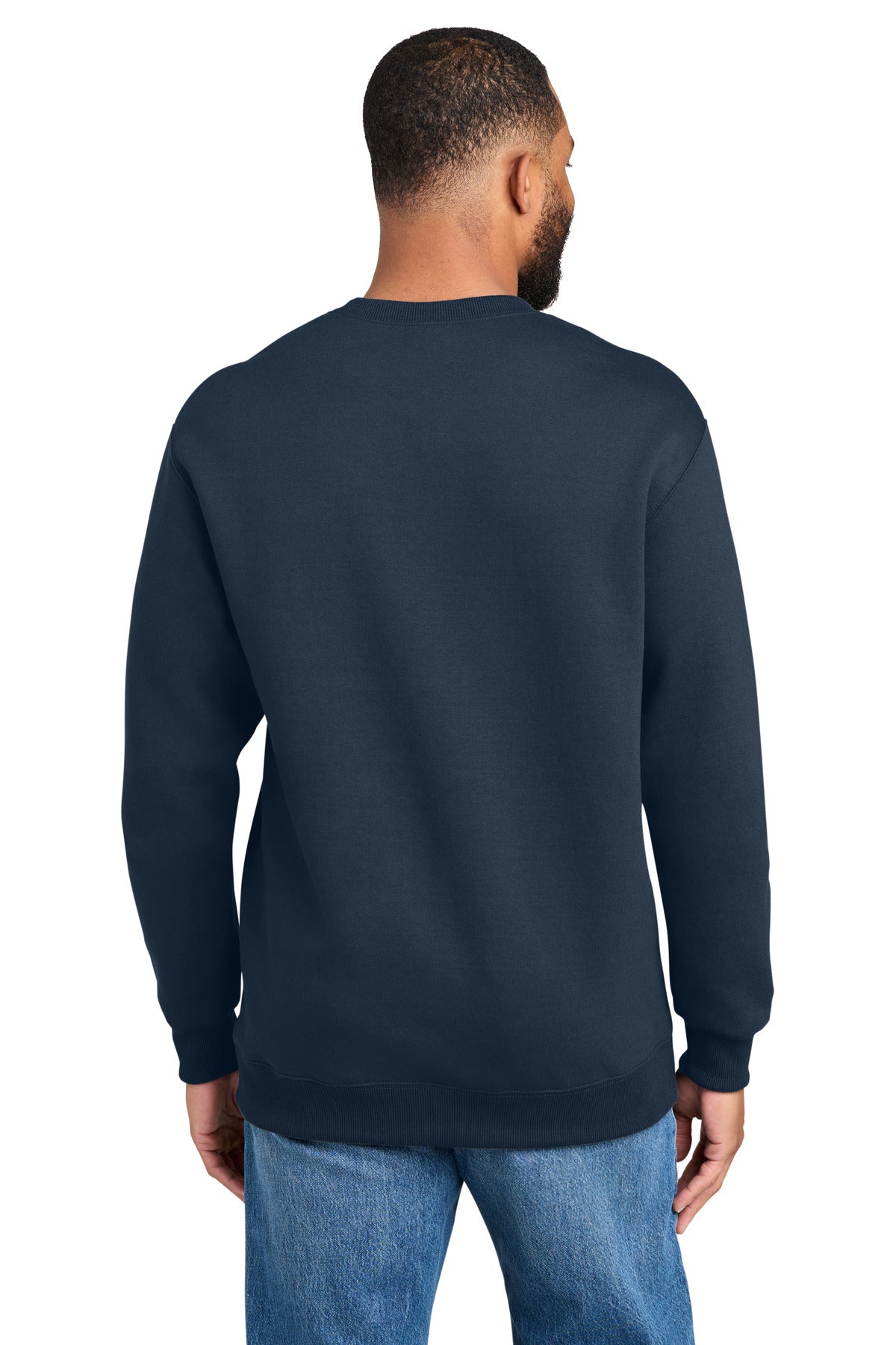 Port & Co Foundation Fleece Pullover Crewneck Sweatshirt PC107