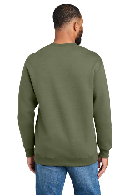 Port & Co Foundation Fleece Pullover Crewneck Sweatshirt PC107