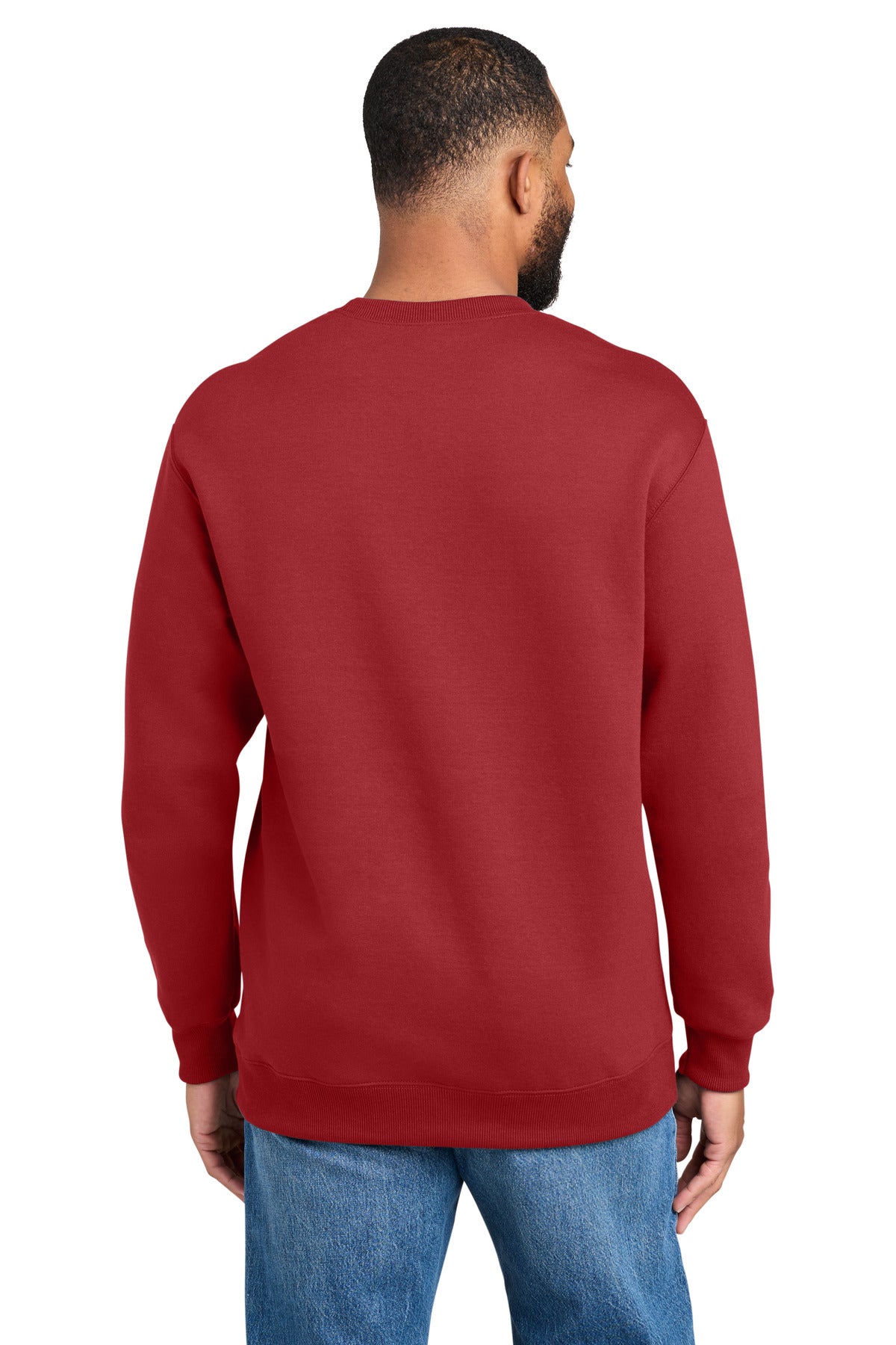 Port & Co Foundation Fleece Pullover Crewneck Sweatshirt PC107