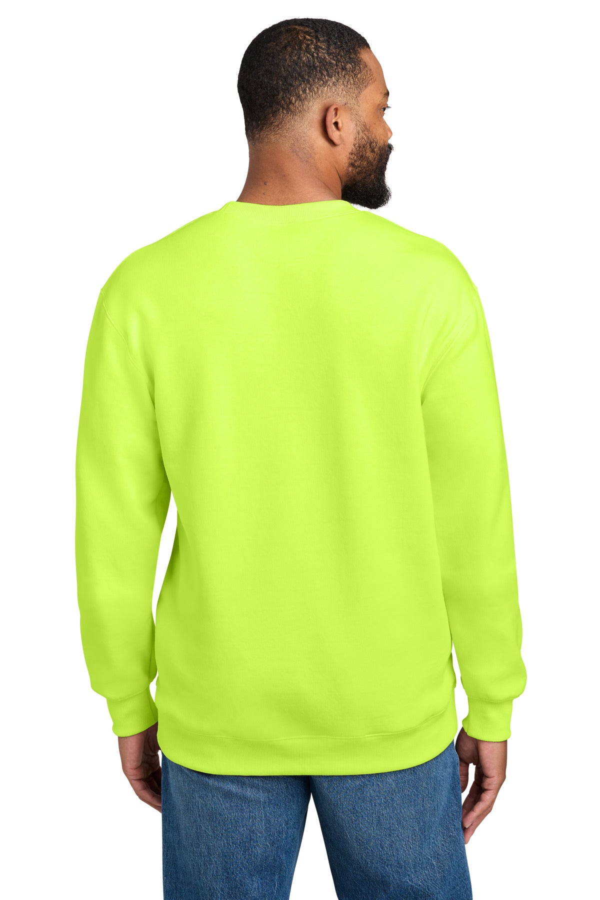 Port & Co Foundation Fleece Pullover Crewneck Sweatshirt PC107