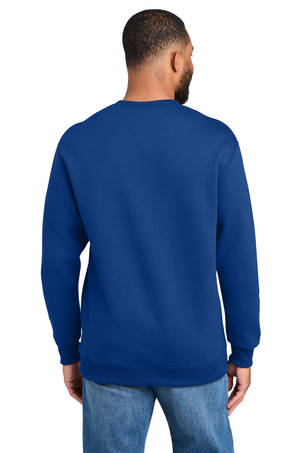 Port & Co Foundation Fleece Pullover Crewneck Sweatshirt PC107