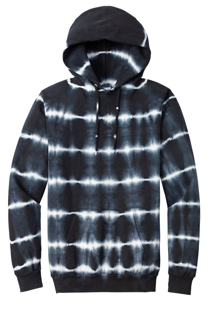 Port & Co Allover Stripe Tie-Dye Fleece PC143