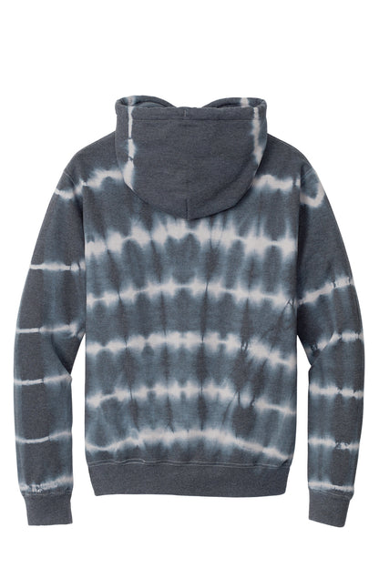 Port & Co Allover Stripe Tie-Dye Fleece PC143