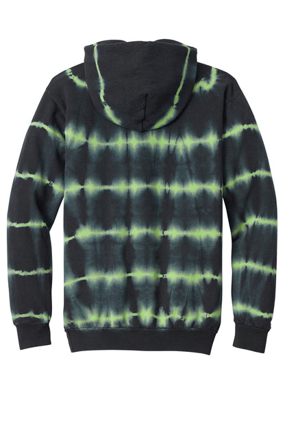 Port & Co Allover Stripe Tie-Dye Fleece PC143