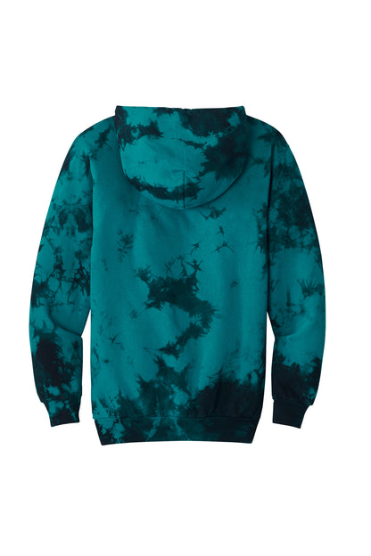 Port & Co Crystal Tie-Dye Pullover Hoodie PC144