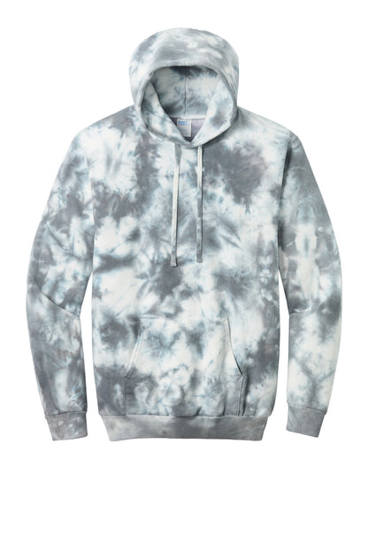 Port & Co Crystal Tie-Dye Pullover Hoodie PC144