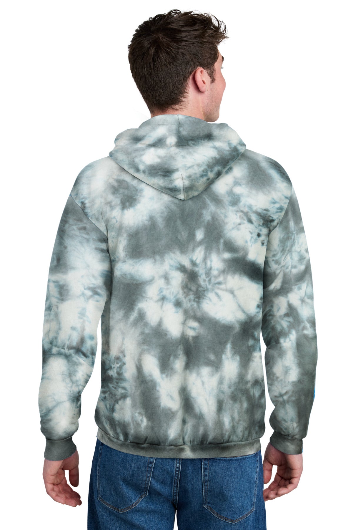 Port & Co Crystal Tie-Dye Pullover Hoodie PC144