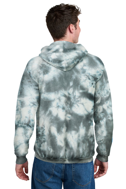 Port & Co Crystal Tie-Dye Pullover Hoodie PC144