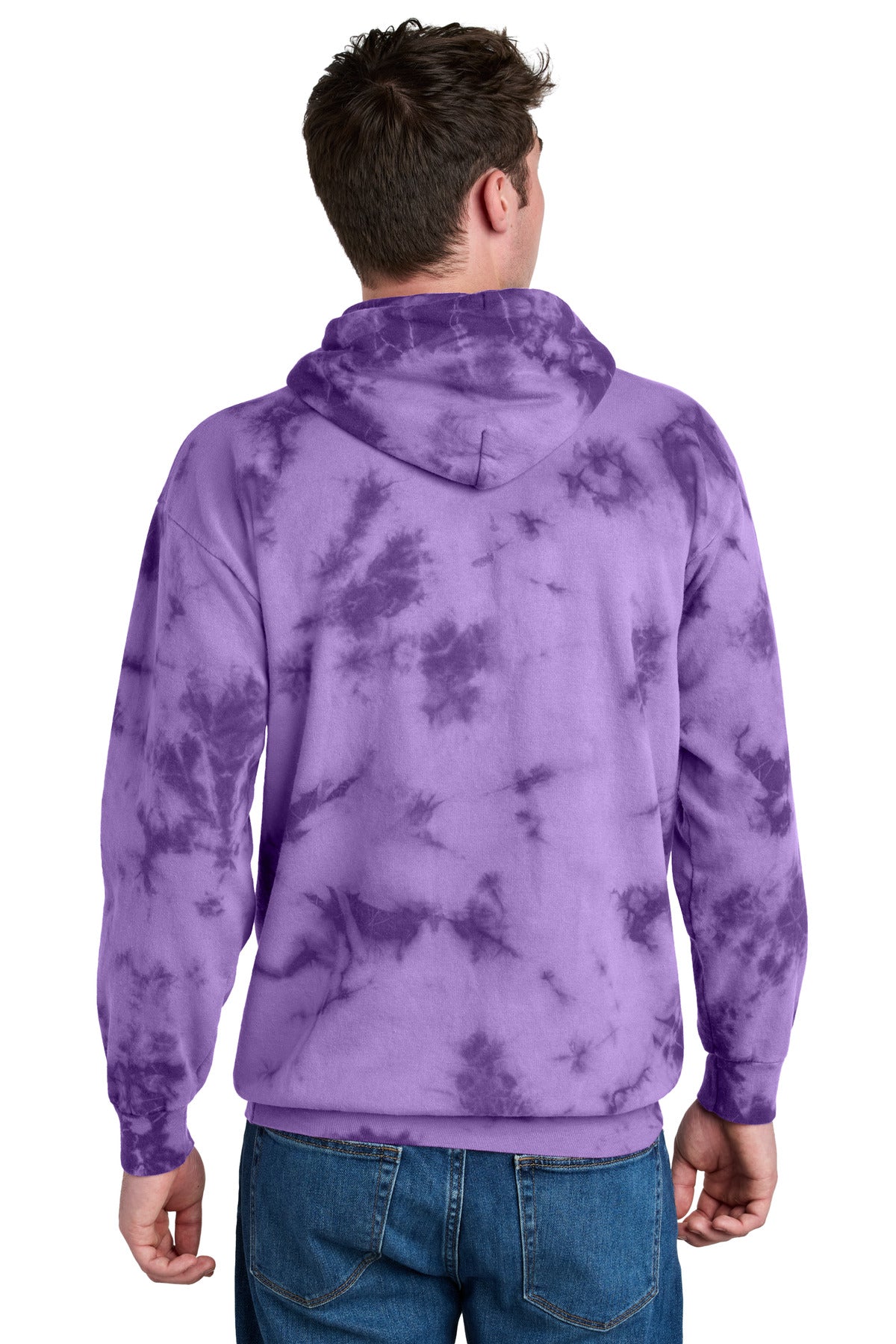 Port & Co Crystal Tie-Dye Pullover Hoodie PC144