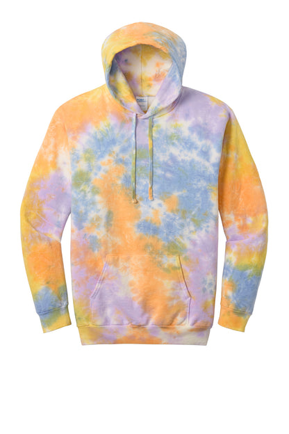 Port & Co Crystal Tie-Dye Pullover Hoodie PC144