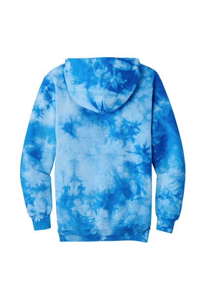 Port & Co Crystal Tie-Dye Pullover Hoodie PC144