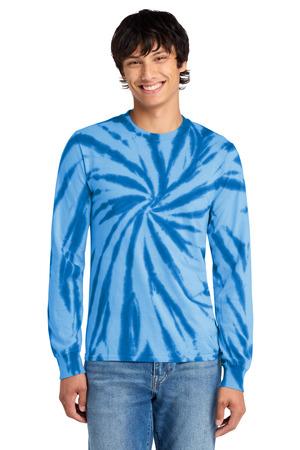 Port & Co Tie-Dye Long Sleeve Tee.  PC147LS