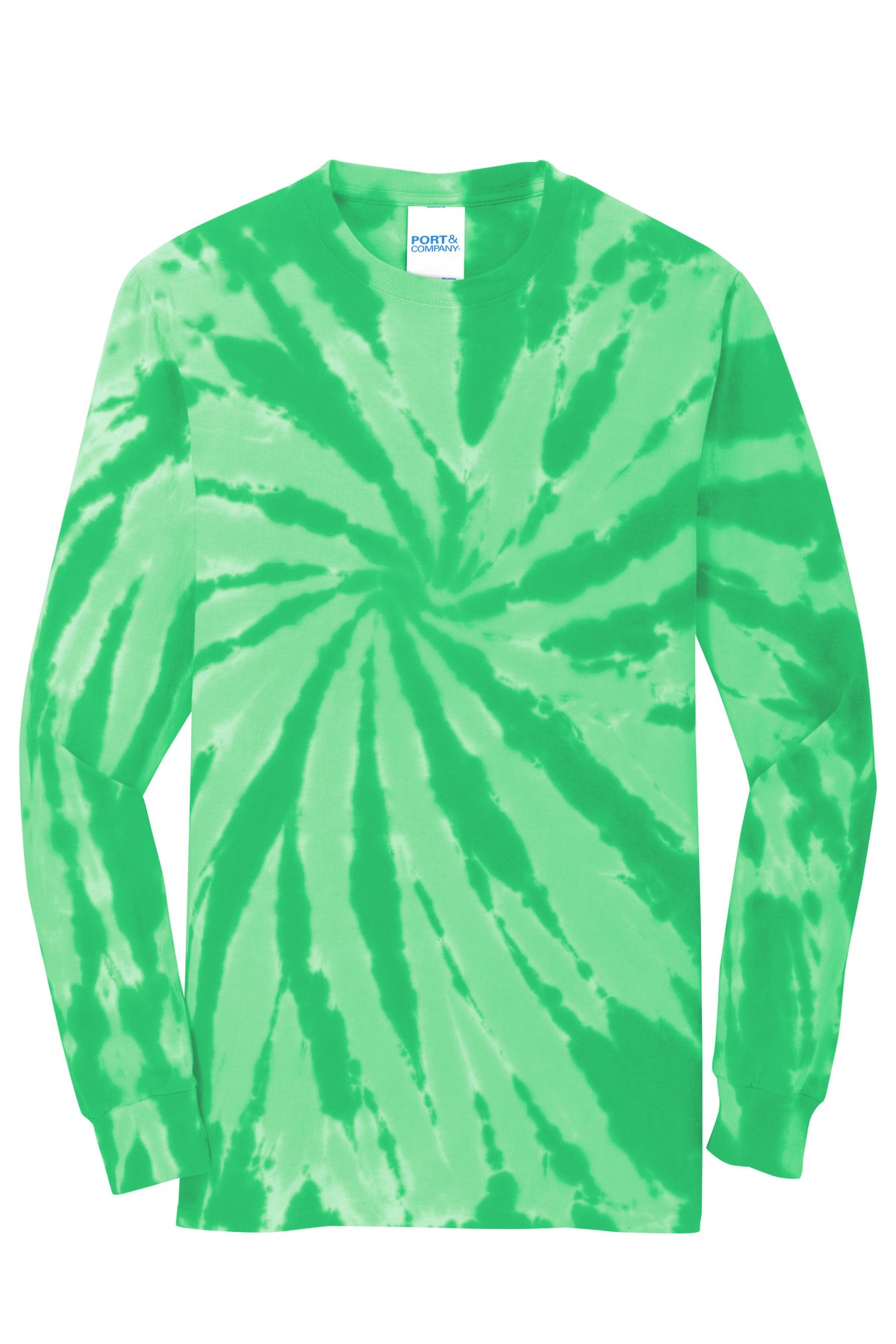 Port & Co Tie-Dye Long Sleeve Tee.  PC147LS