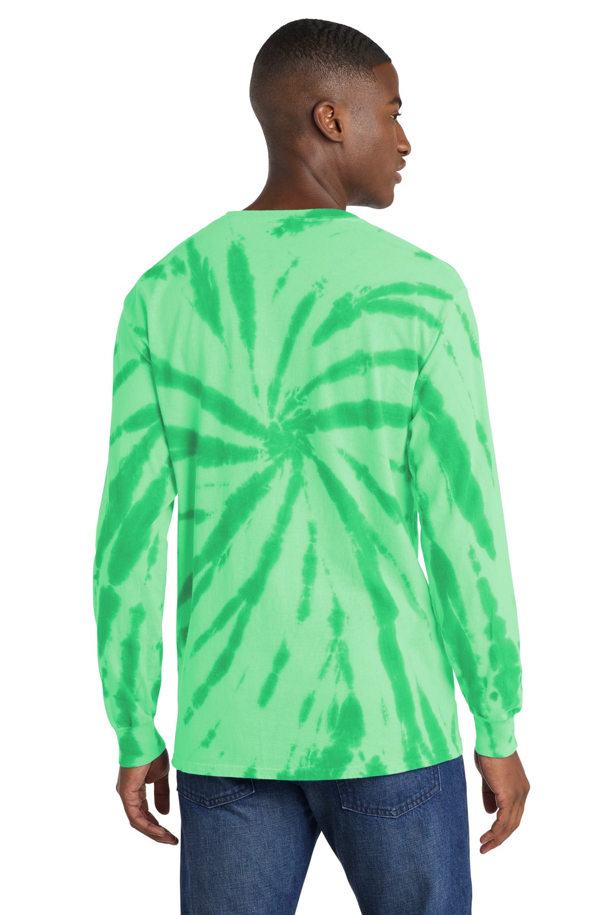 Port & Co Tie-Dye Long Sleeve Tee.  PC147LS