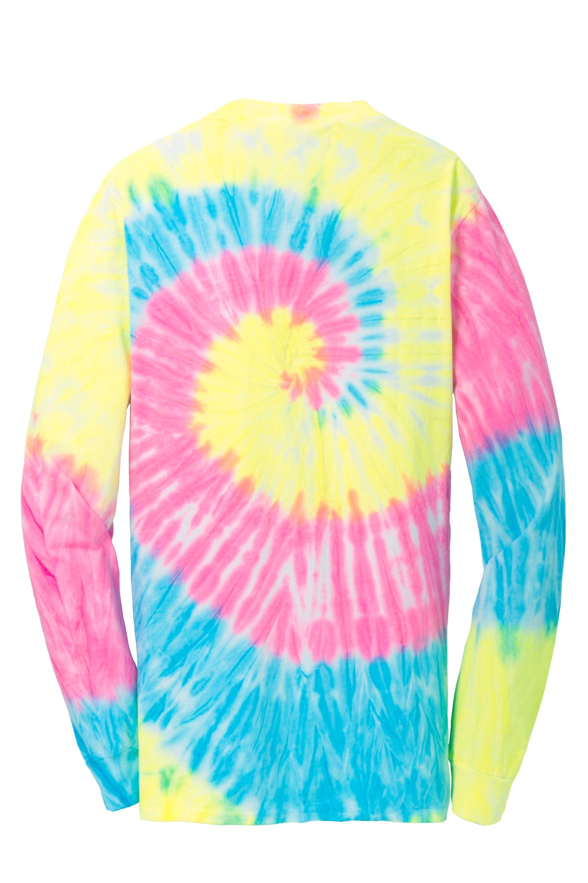 Port & Co Tie-Dye Long Sleeve Tee.  PC147LS