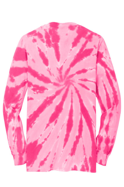 Port & Co Tie-Dye Long Sleeve Tee.  PC147LS