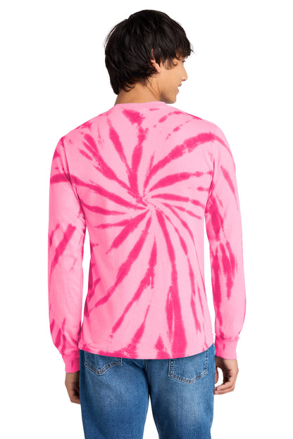 Port & Co Tie-Dye Long Sleeve Tee.  PC147LS