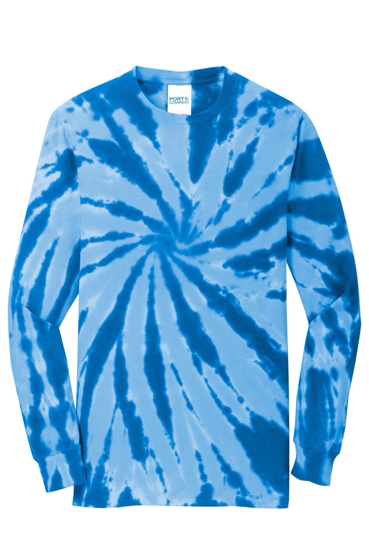 Port & Co Tie-Dye Long Sleeve Tee.  PC147LS