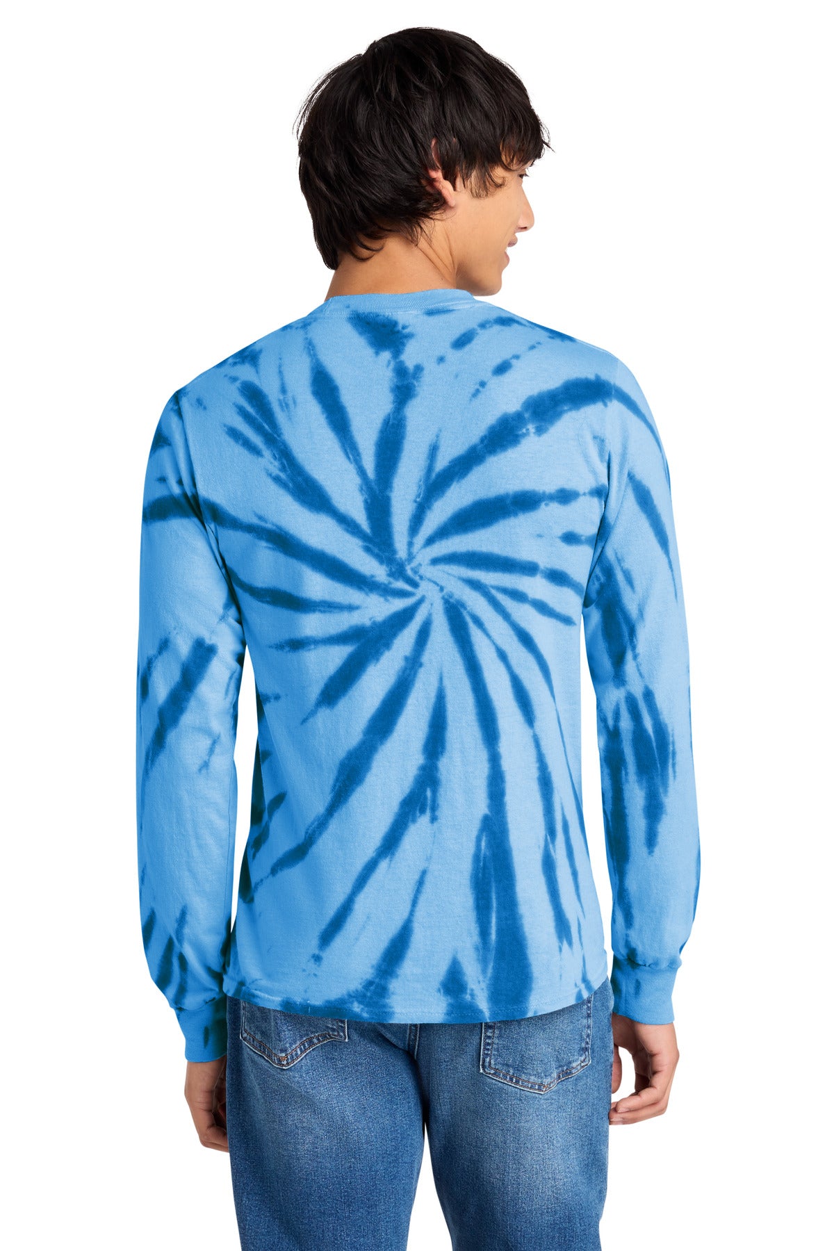 Port & Co Tie-Dye Long Sleeve Tee.  PC147LS