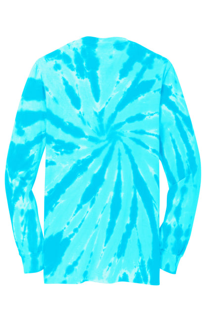 Port & Co Tie-Dye Long Sleeve Tee.  PC147LS