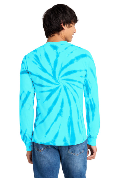 Port & Co Tie-Dye Long Sleeve Tee.  PC147LS
