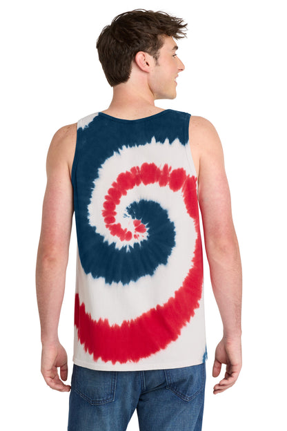 Port & Co Tie-Dye Tank Top.  PC147TT