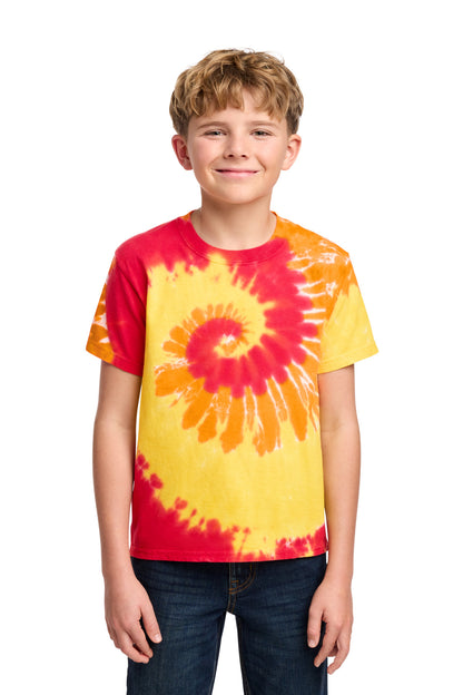 Port & Co Youth Tie-Dye Tee. PC147Y