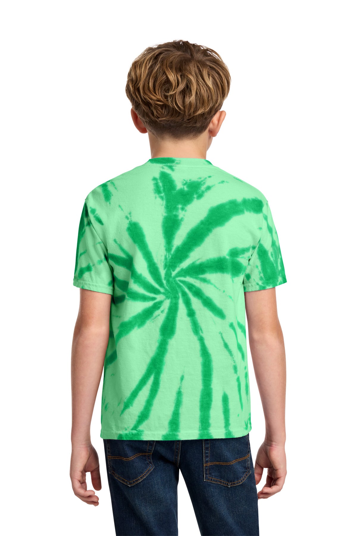 Port & Co Youth Tie-Dye Tee. PC147Y