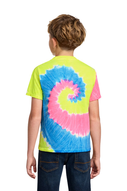 Port & Co Youth Tie-Dye Tee. PC147Y