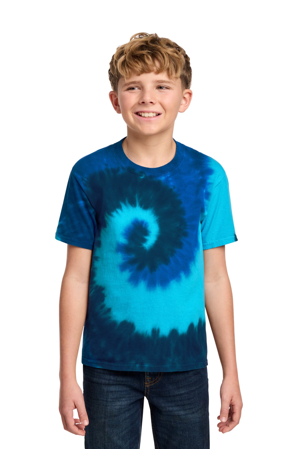 Port & Co Youth Tie-Dye Tee. PC147Y