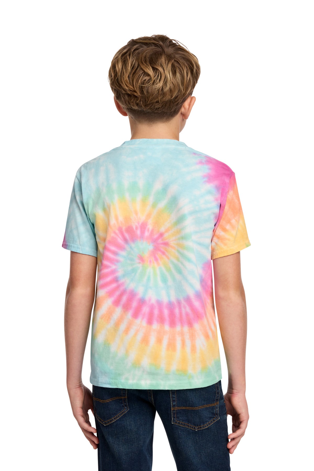 Port & Co Youth Tie-Dye Tee. PC147Y