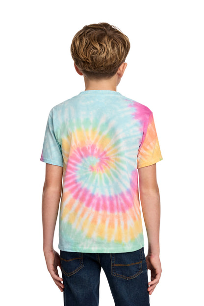 Port & Co Youth Tie-Dye Tee. PC147Y