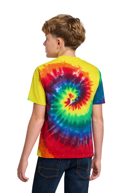 Port & Co Youth Tie-Dye Tee. PC147Y