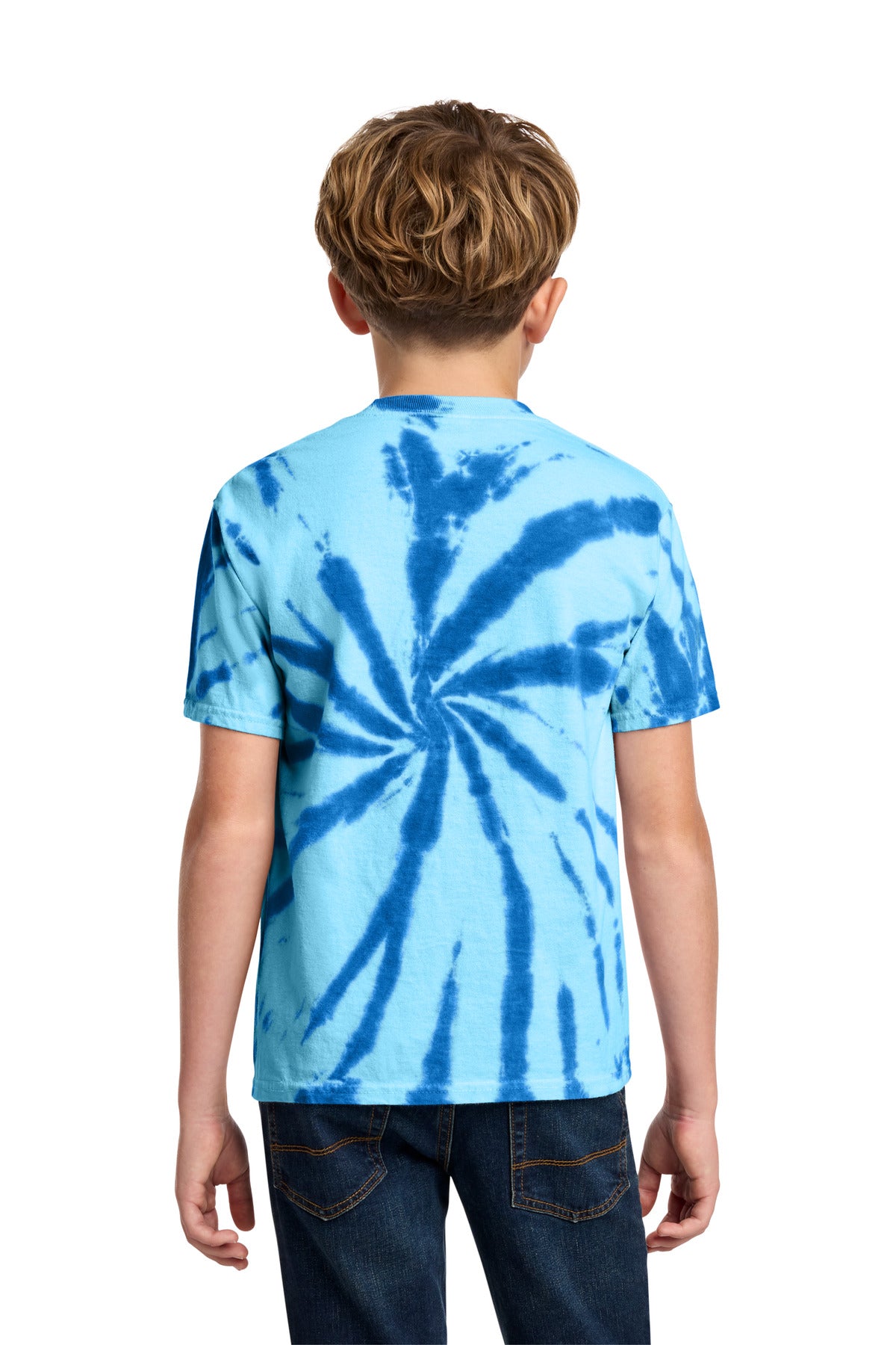 Port & Co Youth Tie-Dye Tee. PC147Y